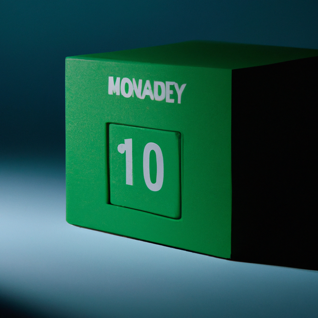 Minimal calendar blocks with calm green gradient for flexible timeboxing